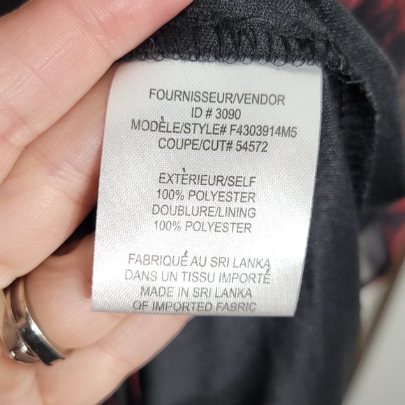 ๐ธ10 Laura Vintage Red Layered Shift Dress๐ธ - Picture 6 of 9